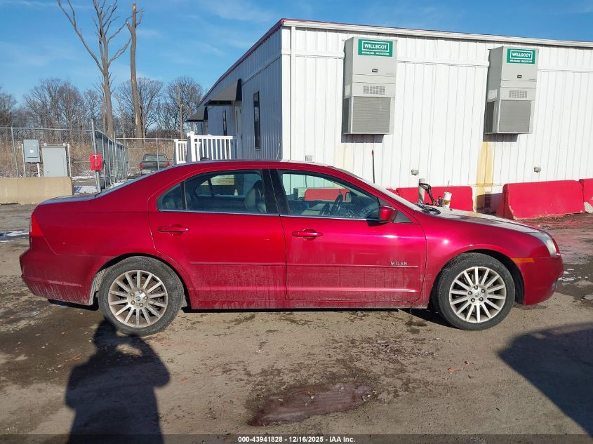 2008 Mercury Milan V6 Premier VIN: 3MEHM02158R650398 Lot: 43941828