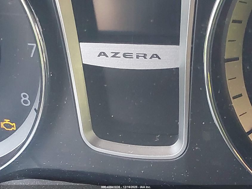 2013 Hyundai Azera VIN: KMHFH4JG8DA198568 Lot: 43941836