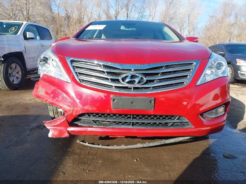 2013 Hyundai Azera VIN: KMHFH4JG8DA198568 Lot: 43941836