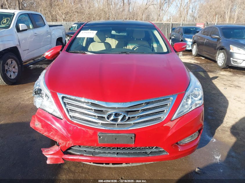 2013 Hyundai Azera VIN: KMHFH4JG8DA198568 Lot: 43941836
