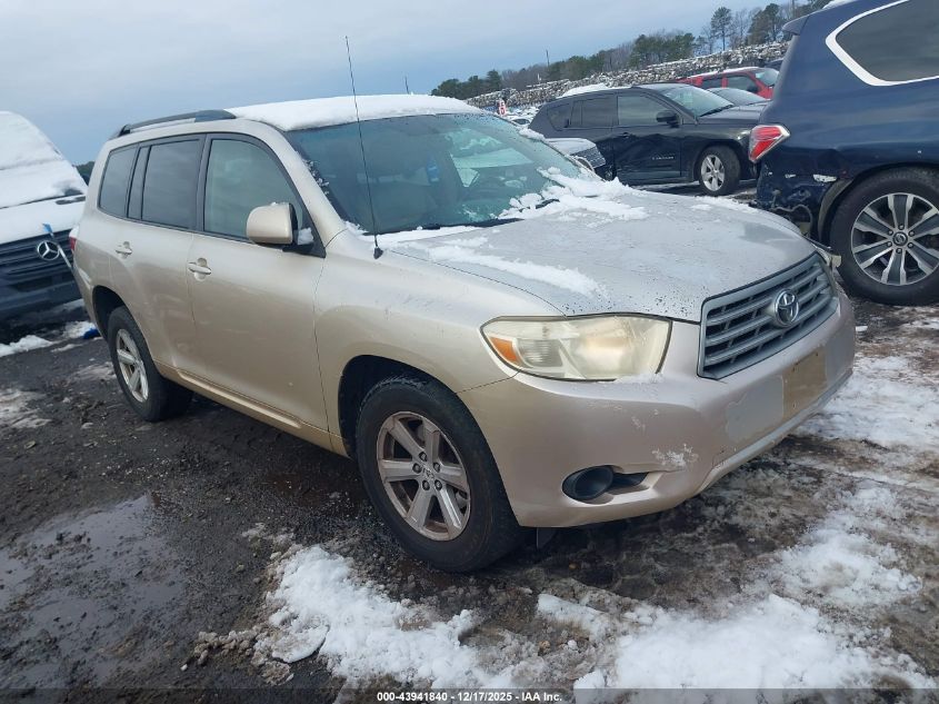 2008 Toyota Highlander VIN: JTEES41A782105371 Lot: 43941840