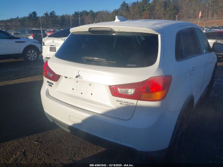 2017 Mitsubishi Outlander Sport 2.0 Le VIN: JA4AR3AU4HZ044677 Lot: 43941842