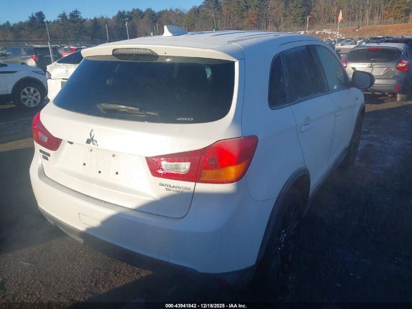 2017 Mitsubishi Outlander Sport 2.0 Le VIN: JA4AR3AU4HZ044677 Lot: 43941842