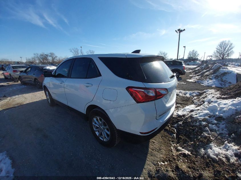 2020 Chevrolet Equinox Fwd 1Fl VIN: 2GNAXFEV1L6248526 Lot: 43941843