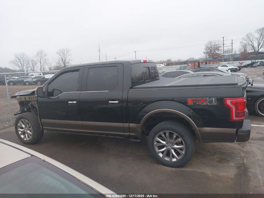 2017 Ford F-150 King Ranch VIN: 1FTEW1EF4HFA25077 Lot: 43941850