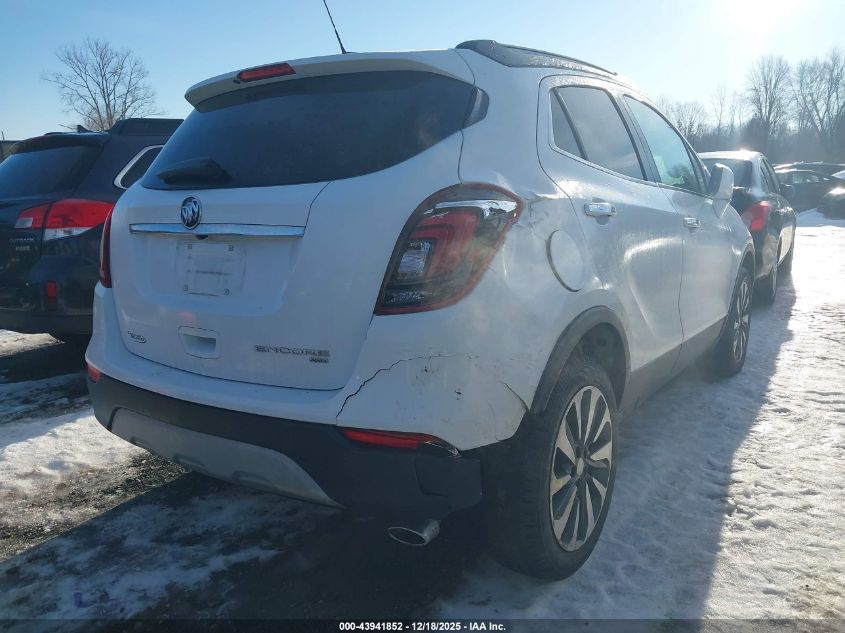 2021 Buick Encore Awd Preferred VIN: KL4CJESB9MB341813 Lot: 43941852