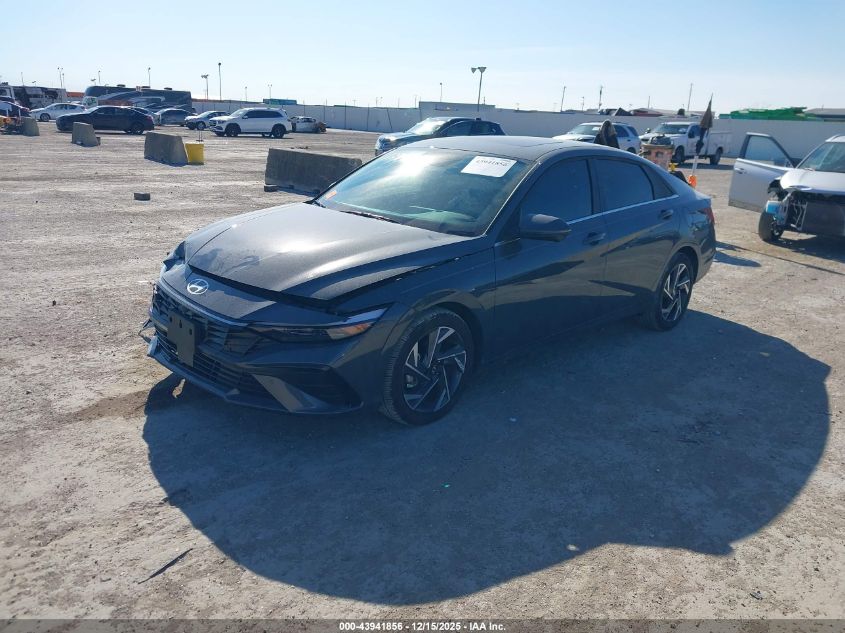2024 Hyundai Elantra Limited VIN: KMHLP4DGXRU819557 Lot: 43941856