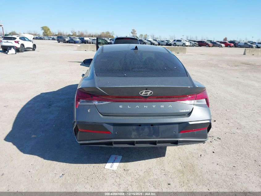2024 Hyundai Elantra Limited VIN: KMHLP4DGXRU819557 Lot: 43941856