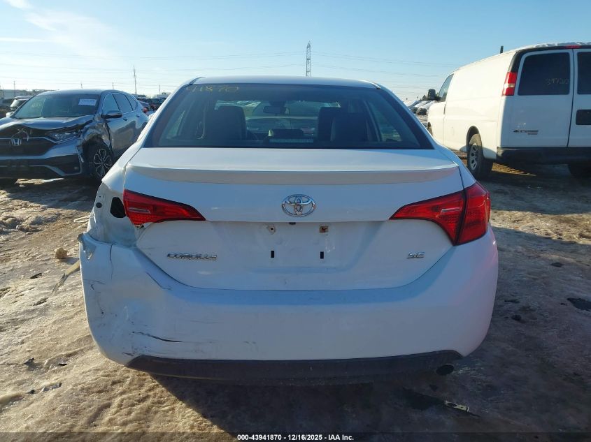2017 Toyota Corolla Se VIN: 2T1BURHE5HC766096 Lot: 43941870