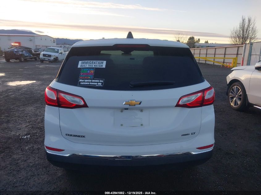 2018 Chevrolet Equinox Lt VIN: 3GNAXSEV8JS593303 Lot: 43941882