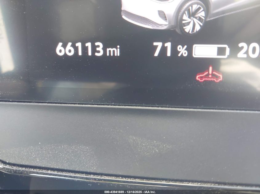 2022 Volkswagen Id.4 Pro VIN: WVGRMPE29NP038254 Lot: 43941889