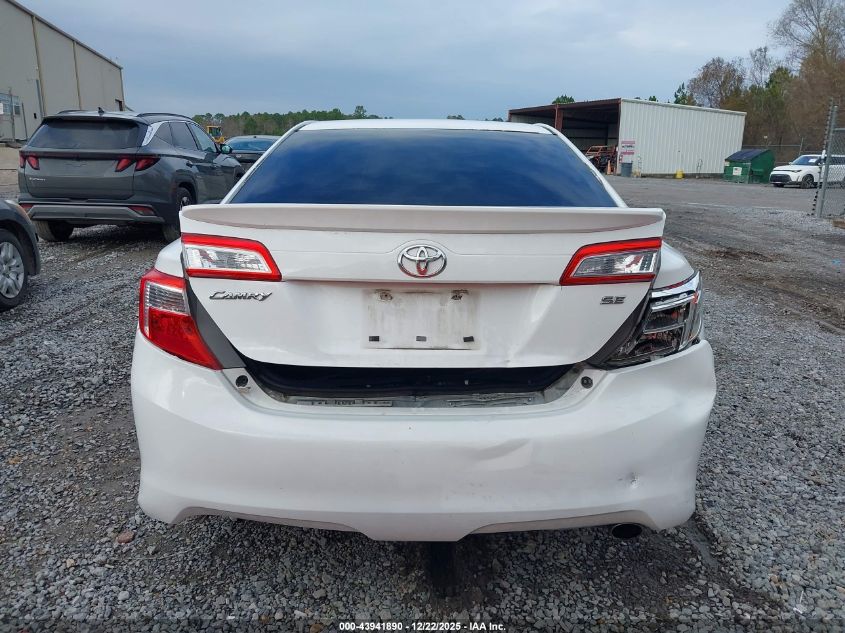 2012 Toyota Camry Se VIN: 4T1BF1FK3CU101161 Lot: 43941890