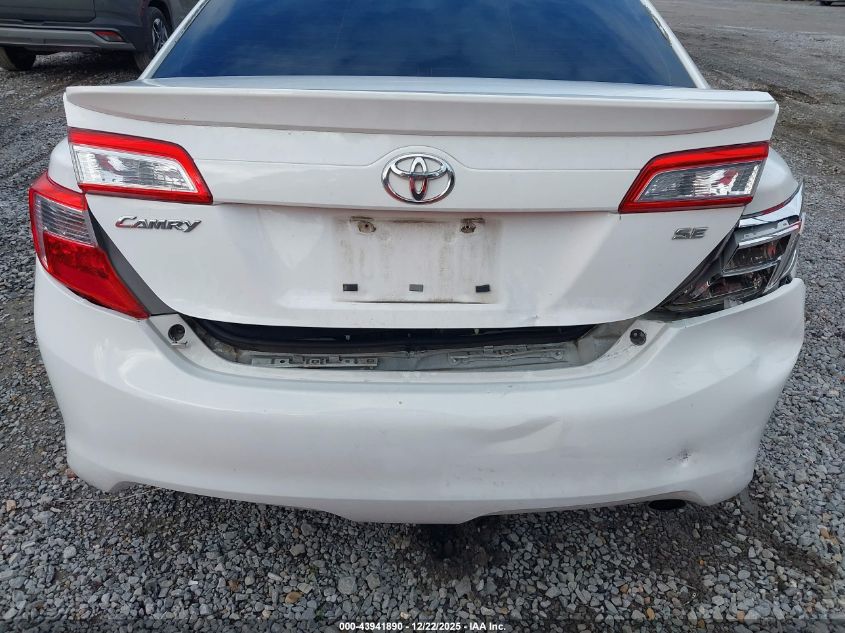 2012 Toyota Camry Se VIN: 4T1BF1FK3CU101161 Lot: 43941890