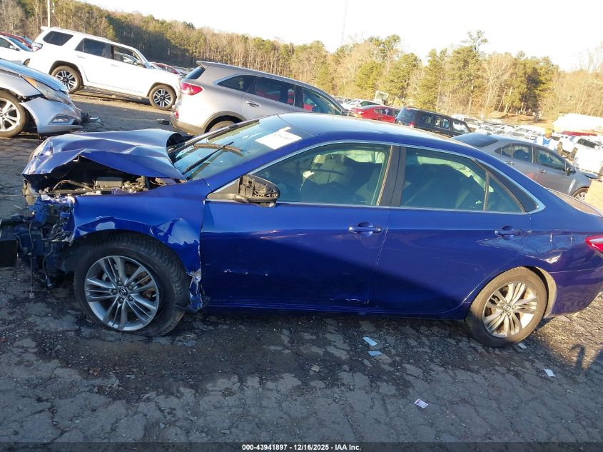 2015 Toyota Camry Se VIN: 4T1BF1FK9FU995302 Lot: 43941897