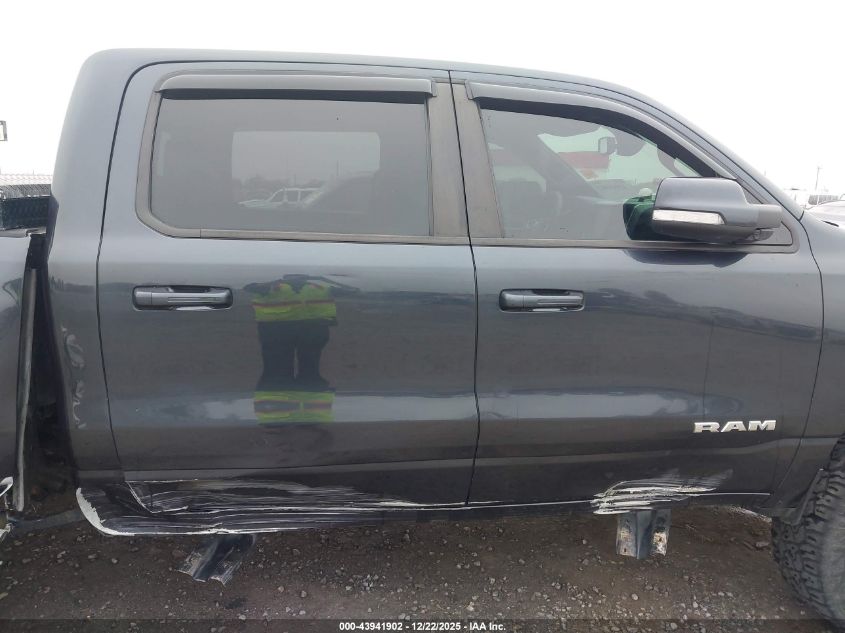 2019 Ram 1500 Big Horn/Lone Star 4X4 5'7 Box VIN: 1C6SRFFT4KN695096 Lot: 43941902