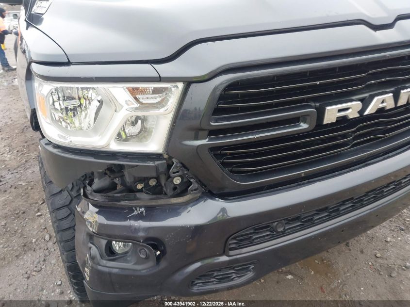 2019 Ram 1500 Big Horn/Lone Star 4X4 5'7 Box VIN: 1C6SRFFT4KN695096 Lot: 43941902