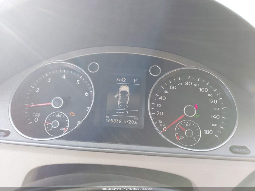 2013 Volkswagen Cc 2.0T Sport VIN: WVWBP7AN1DE554891 Lot: 43941915