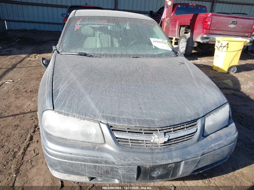 2005 Chevrolet Impala Ls VIN: 2G1WH52KX59334945 Lot: 43941924