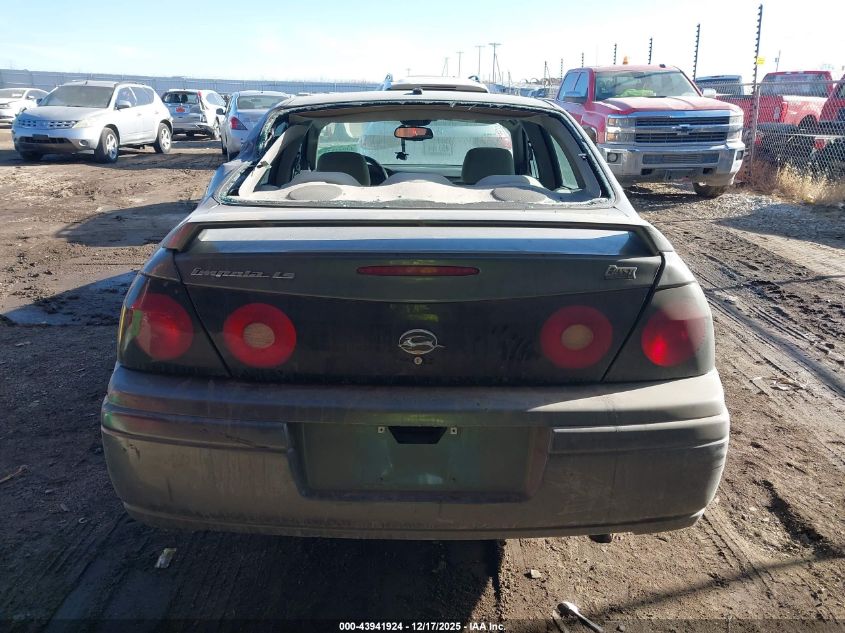 2005 Chevrolet Impala Ls VIN: 2G1WH52KX59334945 Lot: 43941924