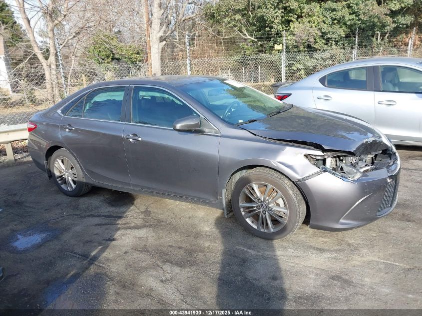 2016 Toyota Camry Se VIN: 4T1BF1FKXGU150993 Lot: 43941930