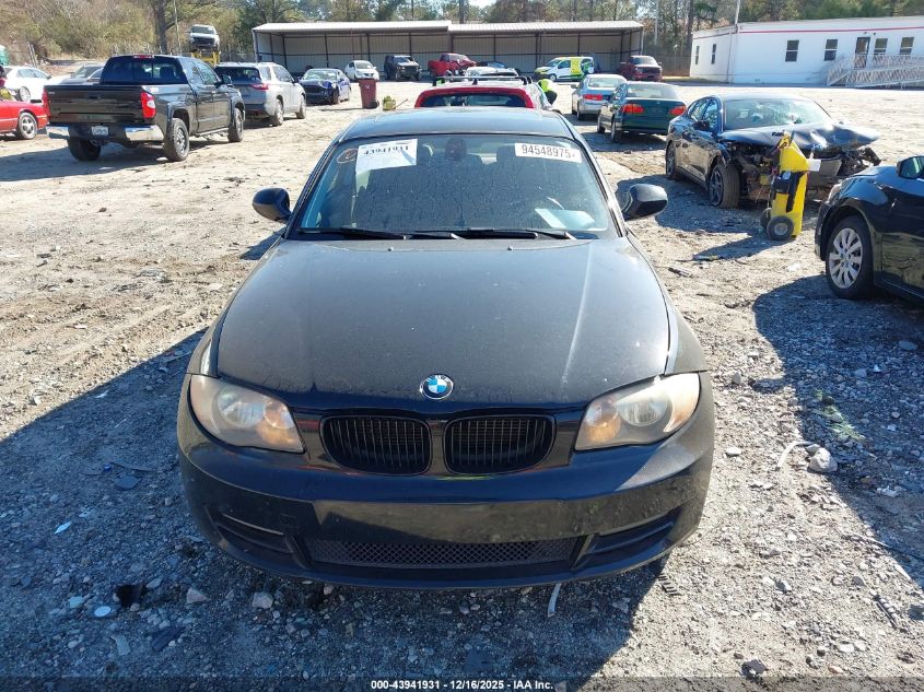2011 BMW 128I VIN: WBAUP7C5XBVM54479 Lot: 43941931