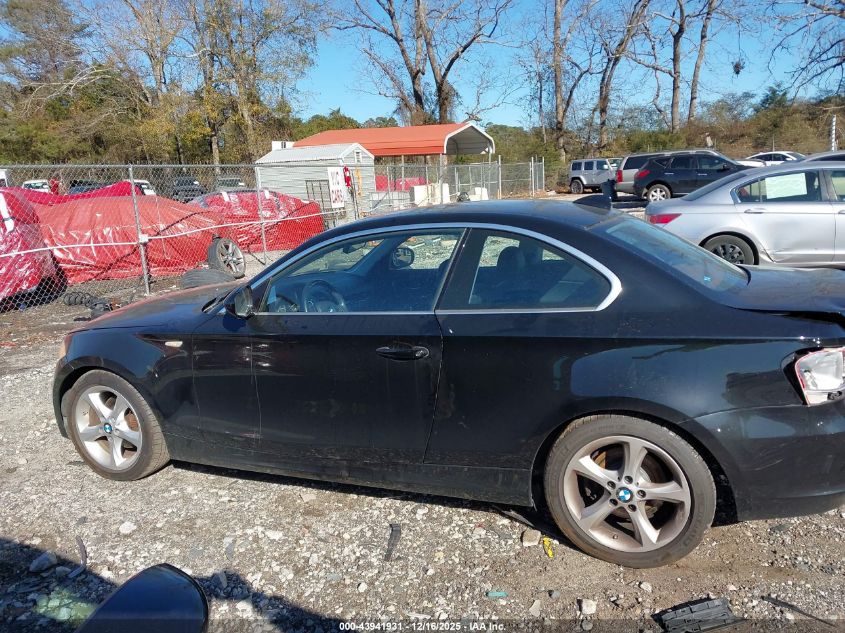 2011 BMW 128I VIN: WBAUP7C5XBVM54479 Lot: 43941931