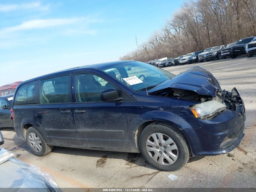 2014 Dodge Grand Caravan American Value Pkg VIN: 2C4RDGBG8ER465914 Lot: 43941932