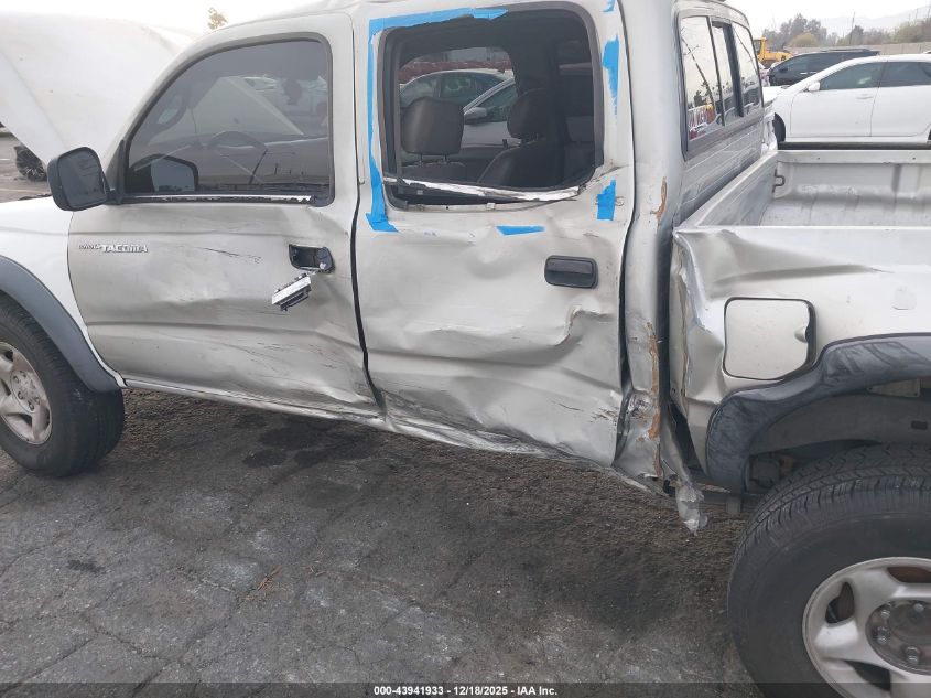 2002 Toyota Tacoma Prerunner V6 VIN: 5TEGN92N42Z144697 Lot: 43941933