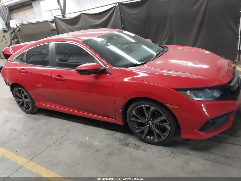 2019 Honda Civic Sport VIN: 2HGFC2F82KH535986 Lot: 43941941