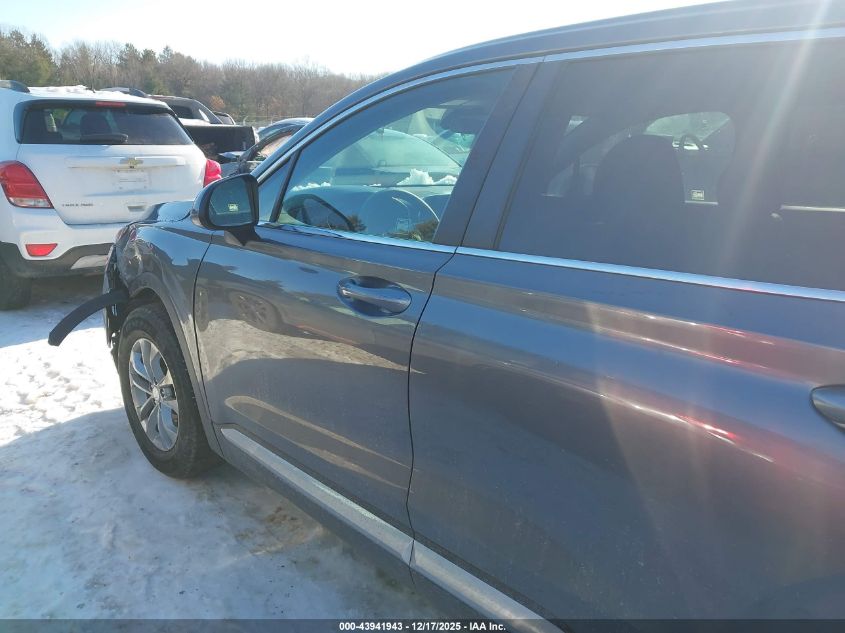 2019 Hyundai Santa Fe Se VIN: 5NMS2CAD3KH120996 Lot: 43941943