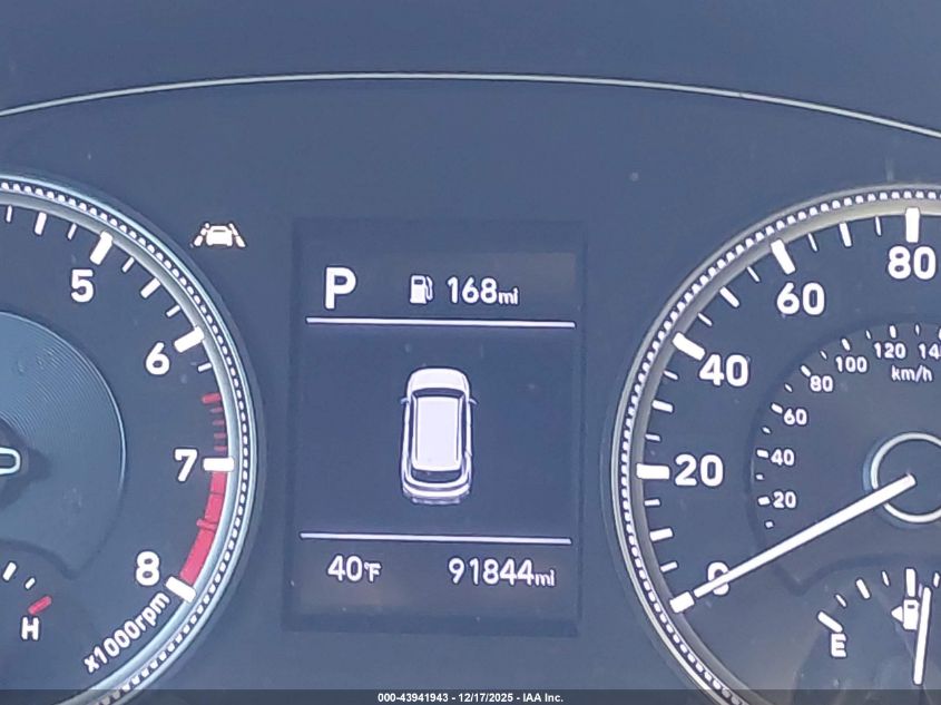 2019 Hyundai Santa Fe Se VIN: 5NMS2CAD3KH120996 Lot: 43941943