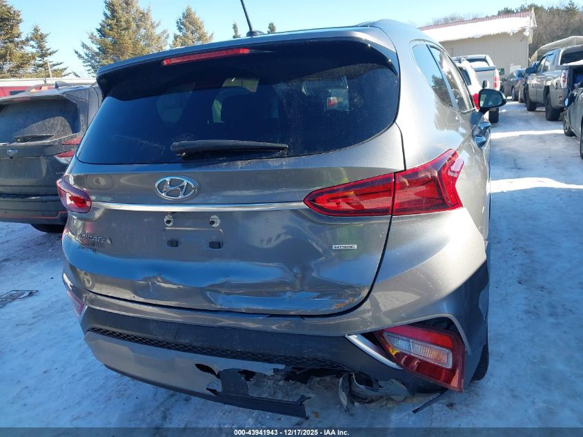 2019 Hyundai Santa Fe Se VIN: 5NMS2CAD3KH120996 Lot: 43941943