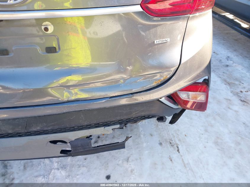 2019 Hyundai Santa Fe Se VIN: 5NMS2CAD3KH120996 Lot: 43941943