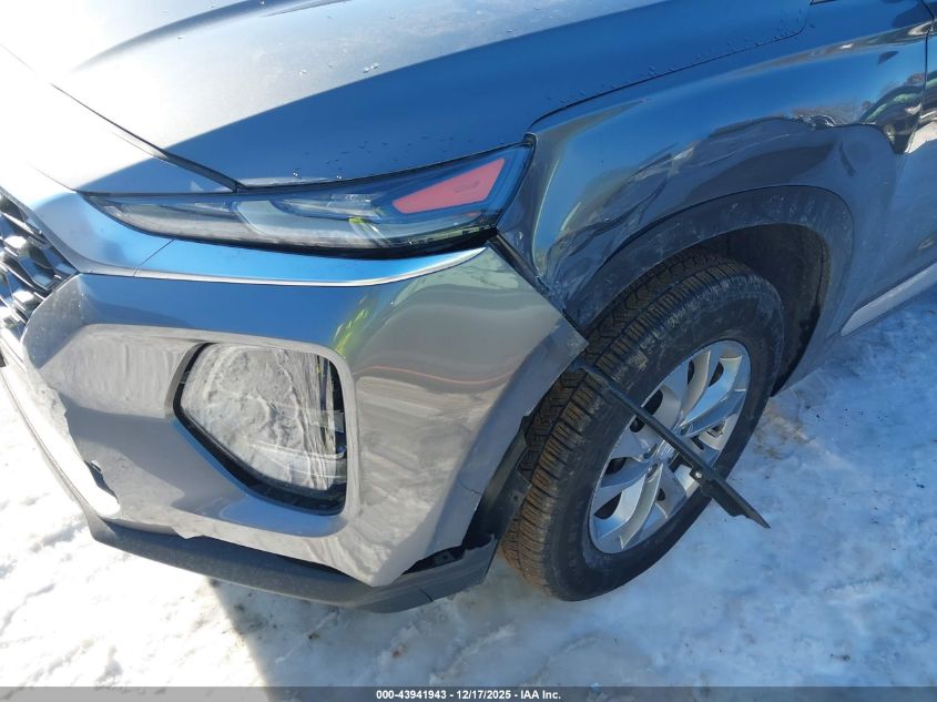 2019 Hyundai Santa Fe Se VIN: 5NMS2CAD3KH120996 Lot: 43941943