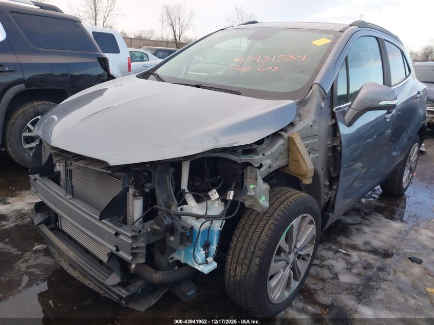 2019 Buick Encore Fwd Preferred VIN: KL4CJASBXKB907127 Lot: 43941952