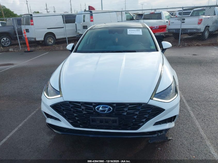 2021 Hyundai Sonata Sel VIN: 5NPEF4JA6MH078374 Lot: 43941980