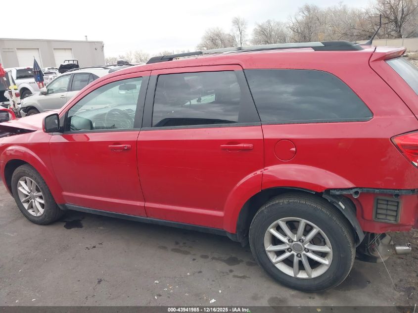 2017 Dodge Journey Sxt Awd VIN: 3C4PDDBG2HT618617 Lot: 43941985