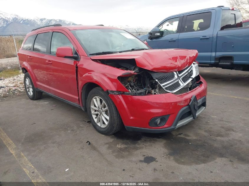 2017 Dodge Journey Sxt Awd VIN: 3C4PDDBG2HT618617 Lot: 43941985