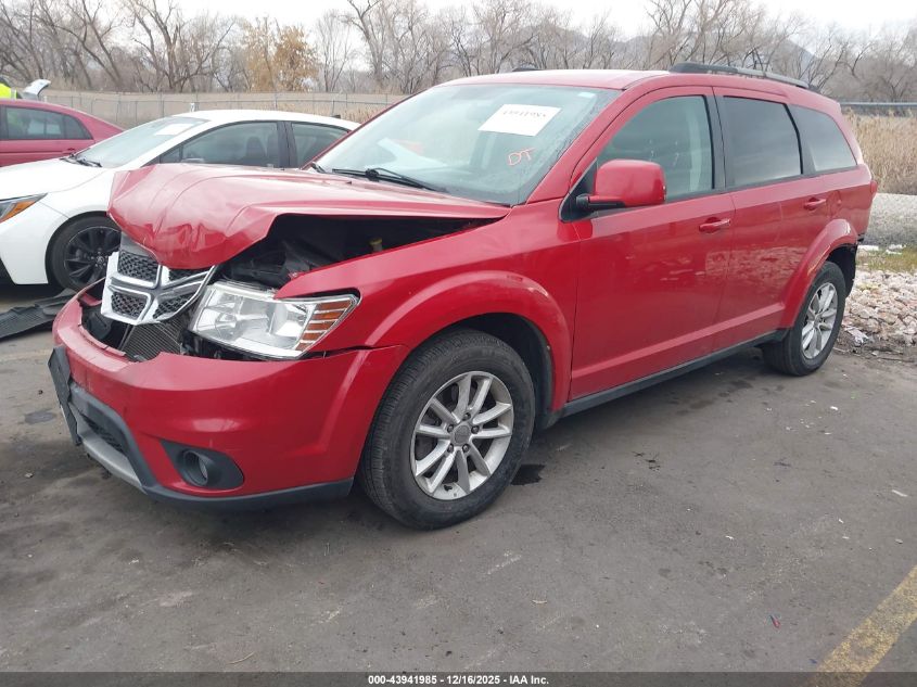2017 Dodge Journey Sxt Awd VIN: 3C4PDDBG2HT618617 Lot: 43941985