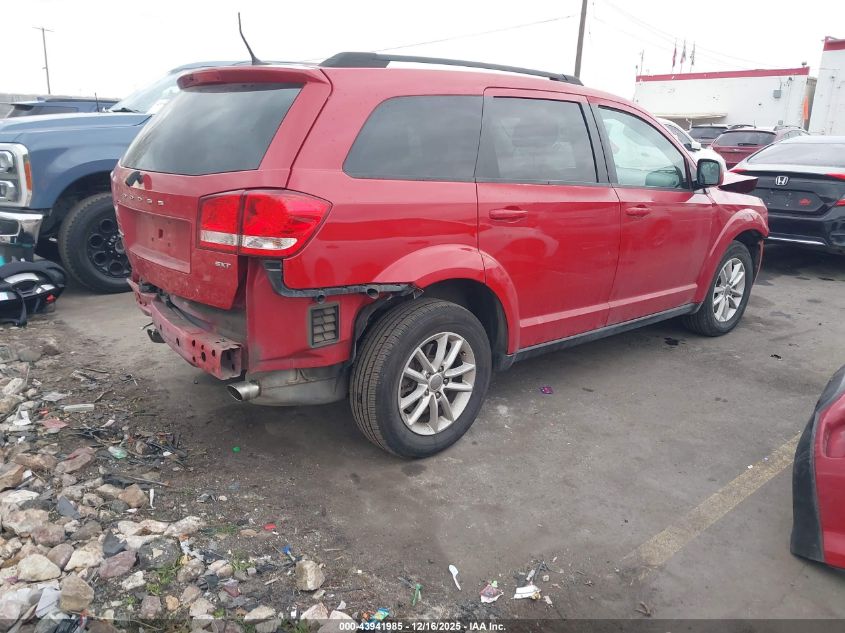 2017 Dodge Journey Sxt Awd VIN: 3C4PDDBG2HT618617 Lot: 43941985