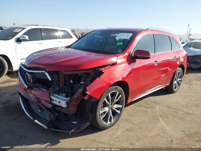 2020 Acura Mdx Advance Package VIN: 5J8YD3H83LL002929 Lot: 43941989