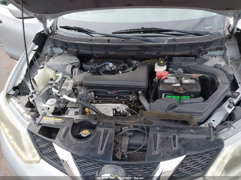 2016 Nissan Rogue S VIN: 5N1AT2MT2GC831631 Lot: 43941993