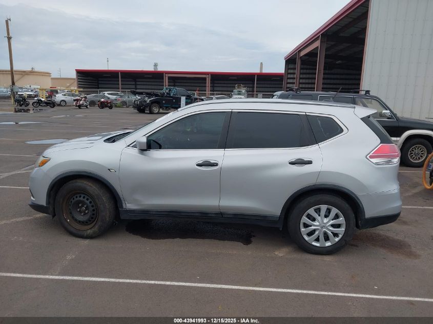 2016 Nissan Rogue S VIN: 5N1AT2MT2GC831631 Lot: 43941993