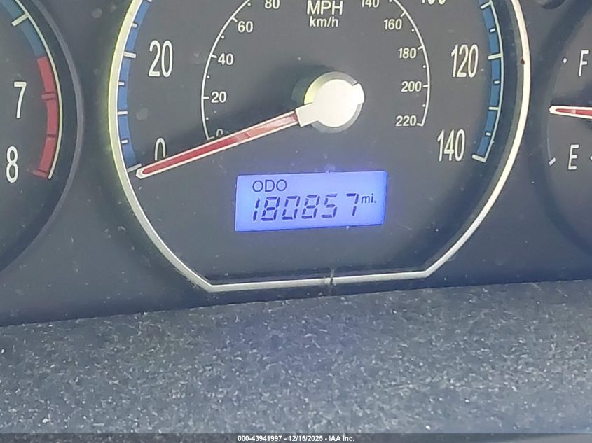 2007 Hyundai Santa Fe Gls VIN: 5NMSG13D67H117987 Lot: 43941997