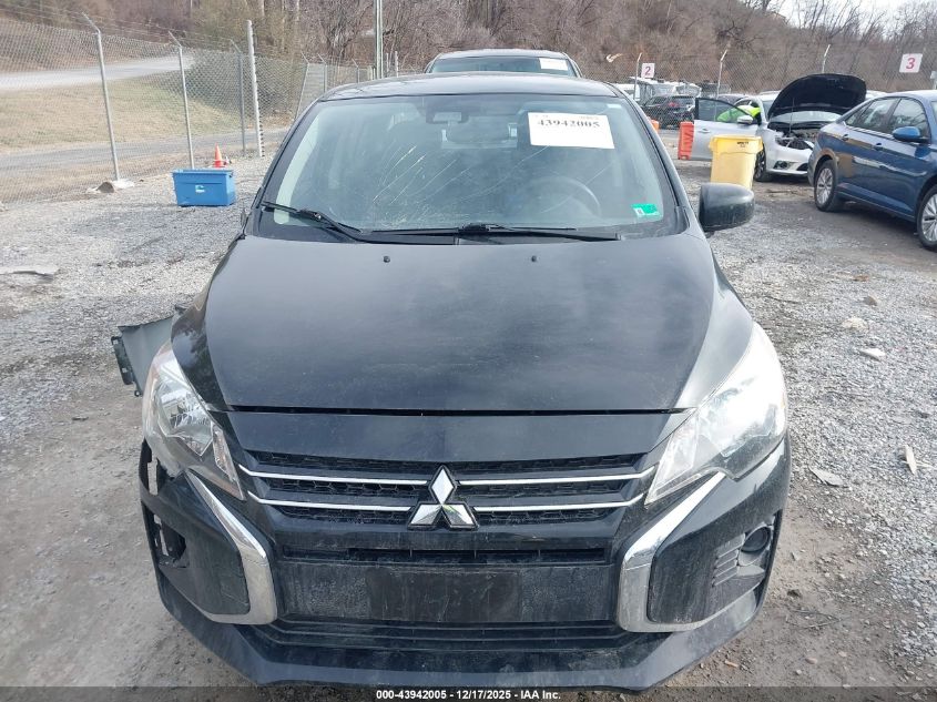 2022 Mitsubishi Mirage G4 Black Edition/Es/Le VIN: ML32FUFJ4NHF09425 Lot: 43942005