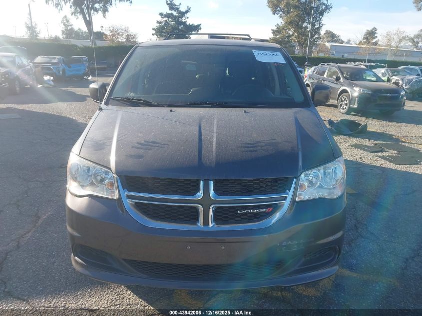 2016 Dodge Grand Caravan Sxt VIN: 2C4RDGCG7GR380791 Lot: 43942006