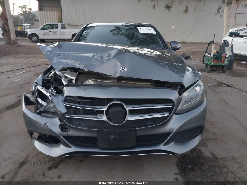 2018 Mercedes-Benz C 300 VIN: 55SWF4JB7JU241779 Lot: 43942007