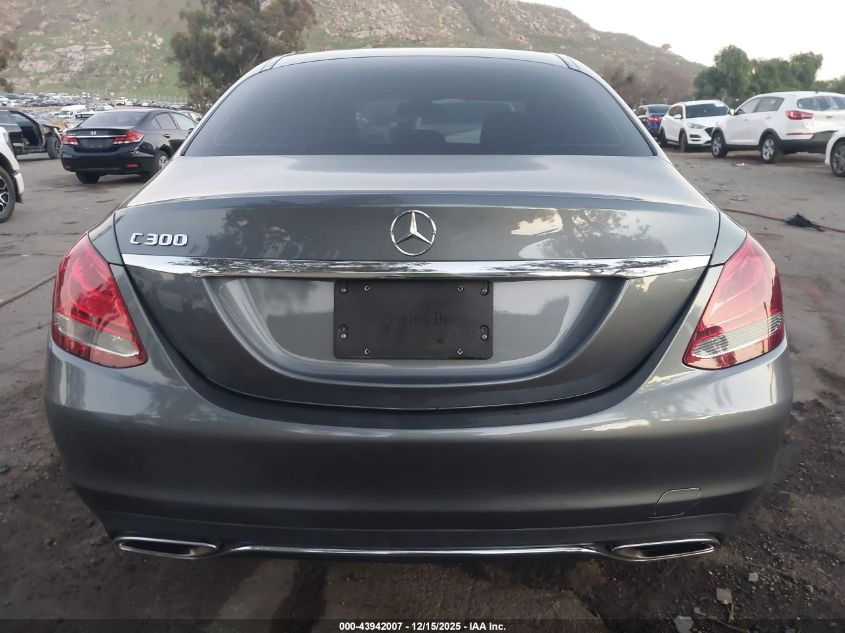 2018 Mercedes-Benz C 300 VIN: 55SWF4JB7JU241779 Lot: 43942007