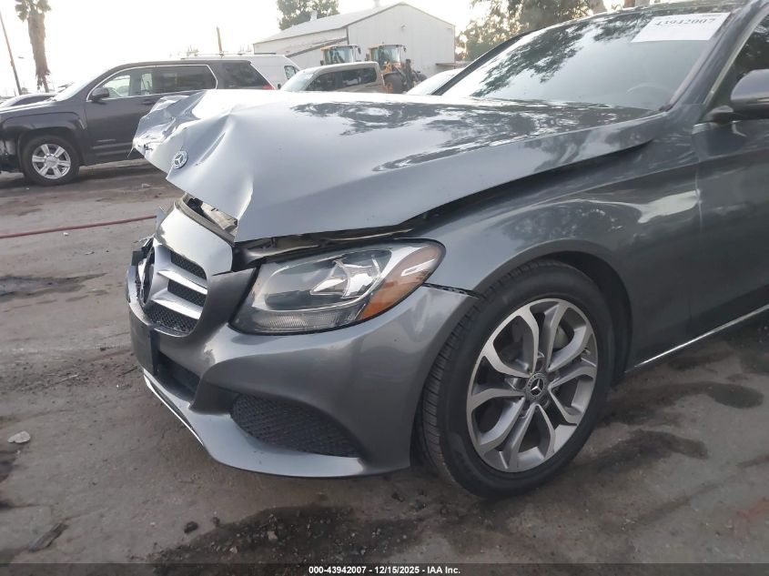 2018 Mercedes-Benz C 300 VIN: 55SWF4JB7JU241779 Lot: 43942007