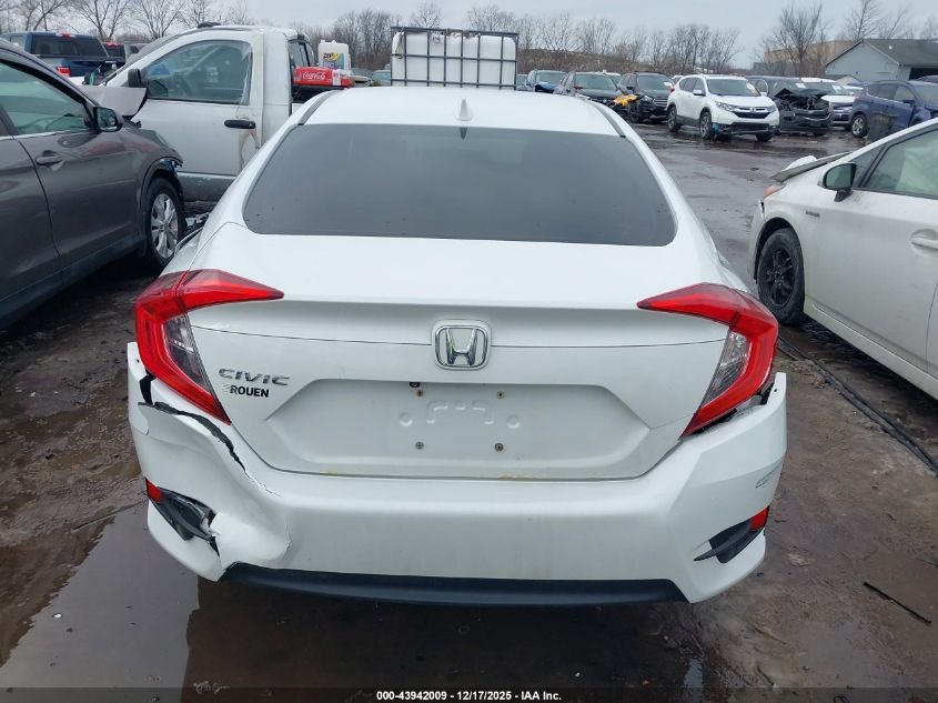 2018 Honda Civic Ex VIN: 2HGFC2F78JH550191 Lot: 43942009